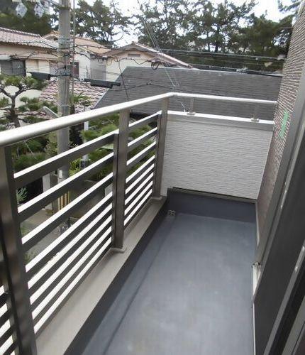 明石市相生町アパート バルコニー