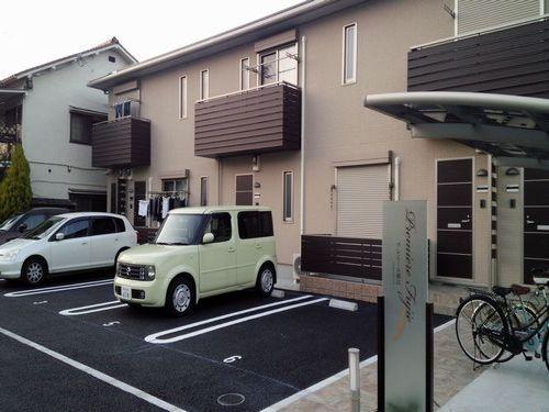 明石市藤江アパート 駐車場
