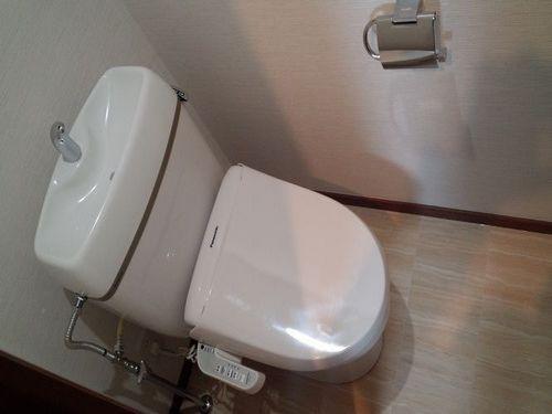 明石市藤江アパート トイレ