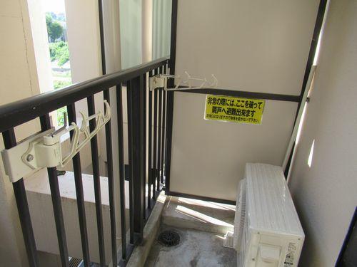 神戸市西区南別府マンション バルコニー