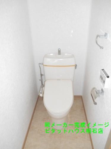 明石市大久保町福田アパート トイレ