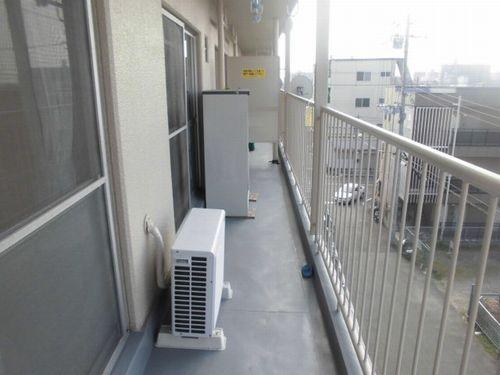 明石市王子マンション バルコニー