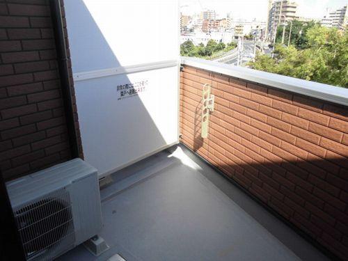 明石市藤江アパート バルコニー