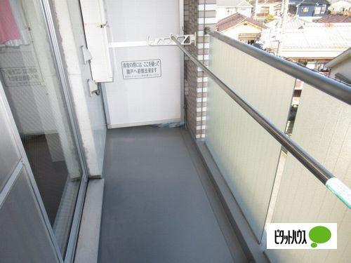 神戸市西区持子マンション バルコニー
