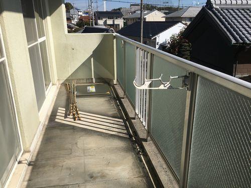 ハイツ井上 バルコニー