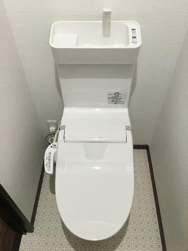 明石市魚住町住吉アパート トイレ