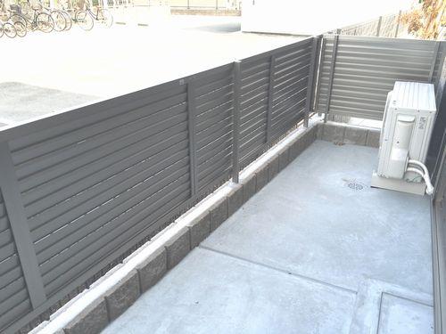 明石市魚住町住吉アパート バルコニー