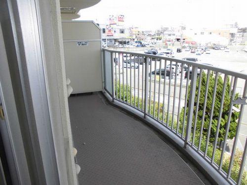 明石市二見町西二見マンション バルコニー