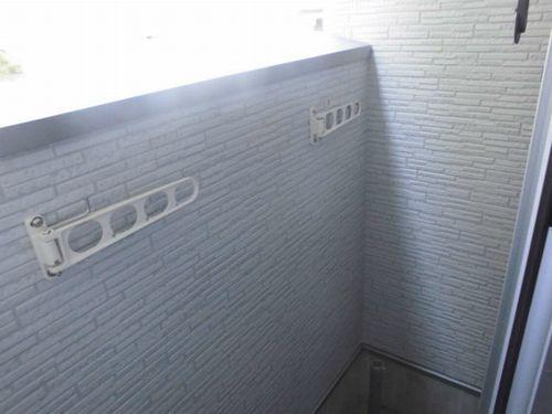 明石市硯町アパート バルコニー