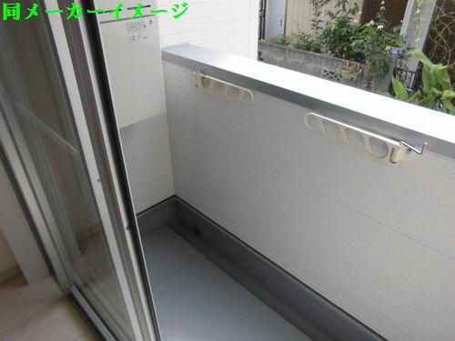 明石市南王子町アパート バルコニー