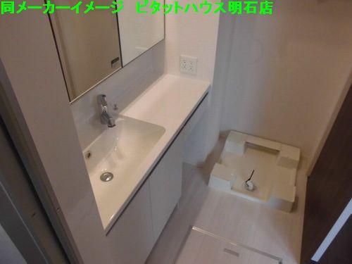明石市魚住町西岡マンション 洗面