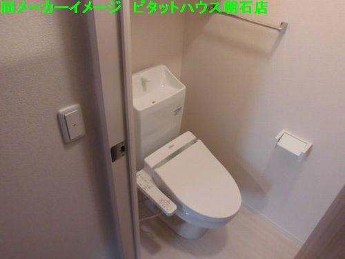 明石市魚住町西岡マンション トイレ