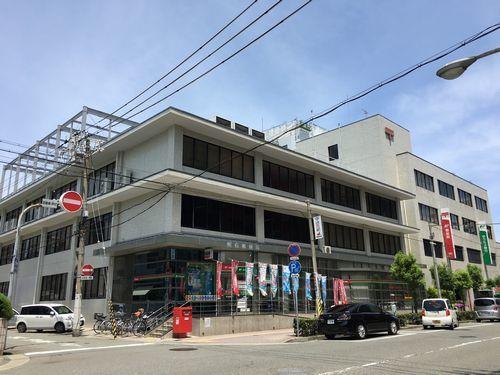 明石郵便局：252m