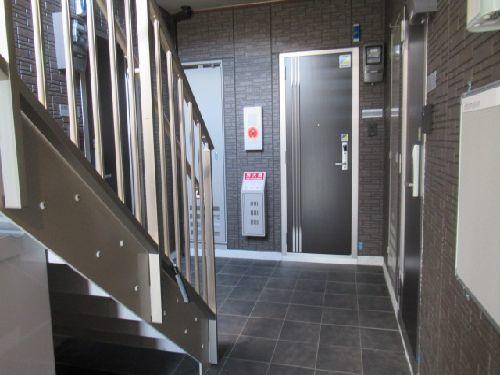 神戸市西区森友アパート ロビー