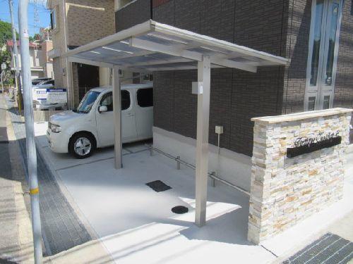 神戸市西区森友アパート 駐車場