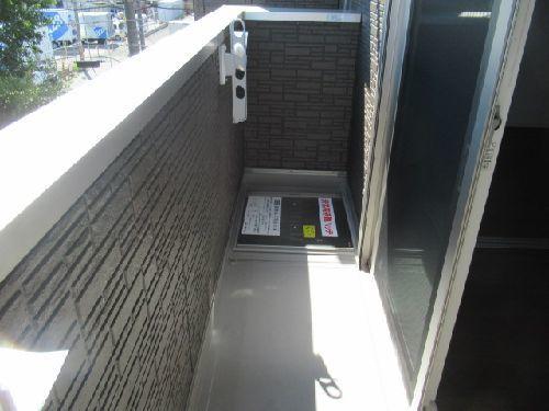 神戸市西区森友アパート バルコニー