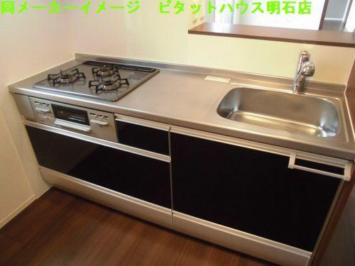 明石市沢野南町アパート キッチン