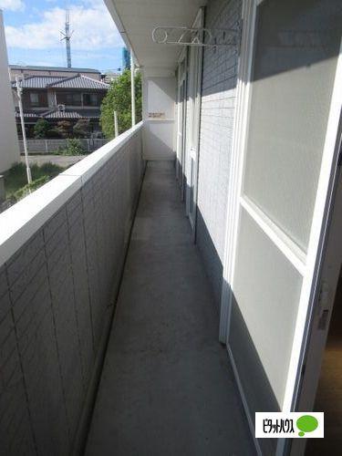 明石市大久保町大久保町アパート バルコニー