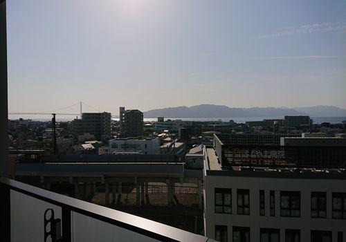 明石市西新町マンション 眺望