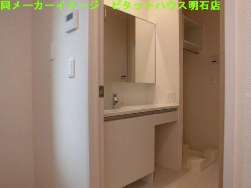 明石市大久保町八木アパート 洗面