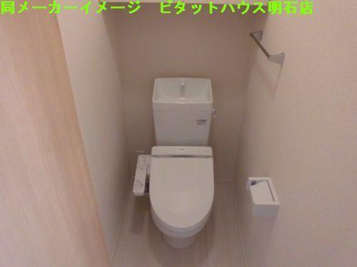 明石市大久保町八木アパート トイレ