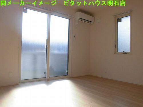 明石市大久保町八木アパート リビング