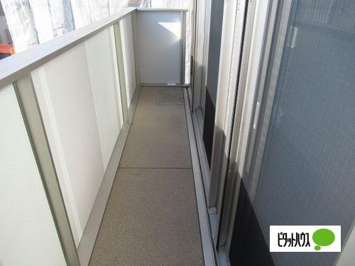 明石市大久保町大窪アパート バルコニー