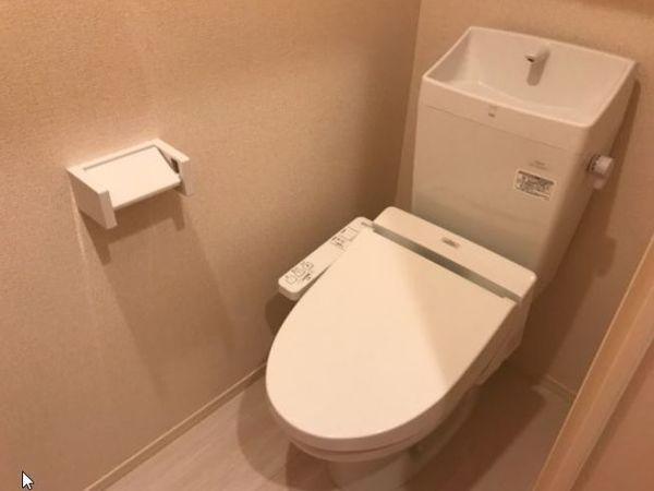 三木市宿原アパート トイレ