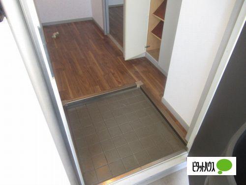 神戸市西区池上アパート 玄関