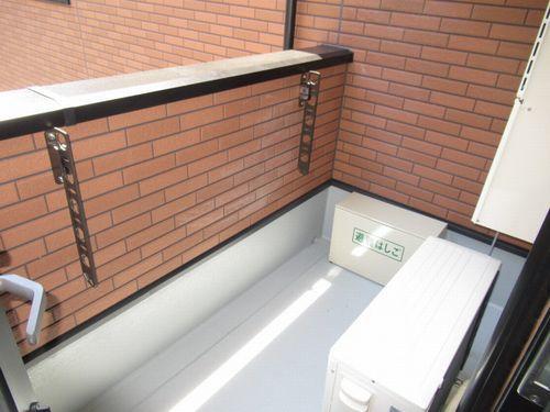 明石市大久保町大窪アパート バルコニー