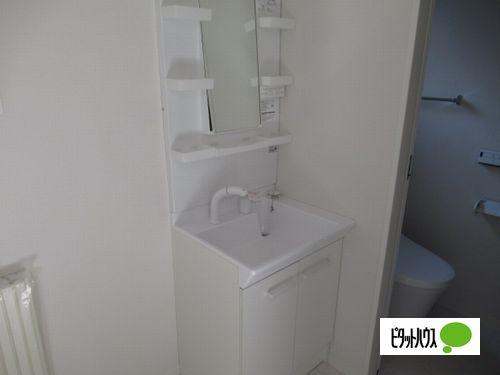 明石市大観町アパート 洗面