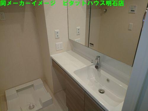 明石市樽屋町アパート 洗面