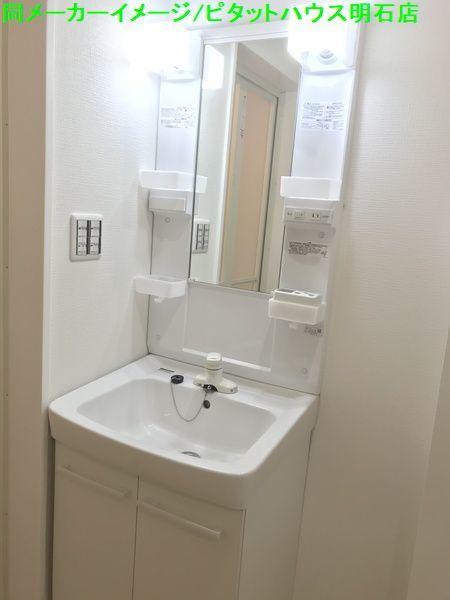 明石市別所町アパート 洗面