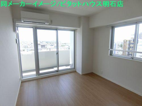 明石市桜町マンション リビング