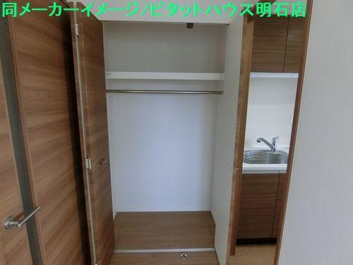 明石市桜町マンション 収納