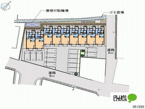 明石市大久保町松陰アパート 駐車場