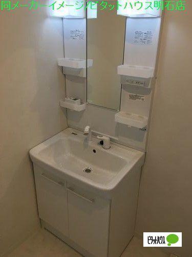 明石市西明石北町アパート 洗面