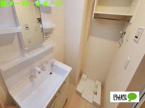 明石市魚住町中尾アパート 洗面