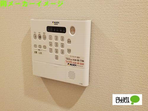 明石市魚住町中尾アパート セキュリティ