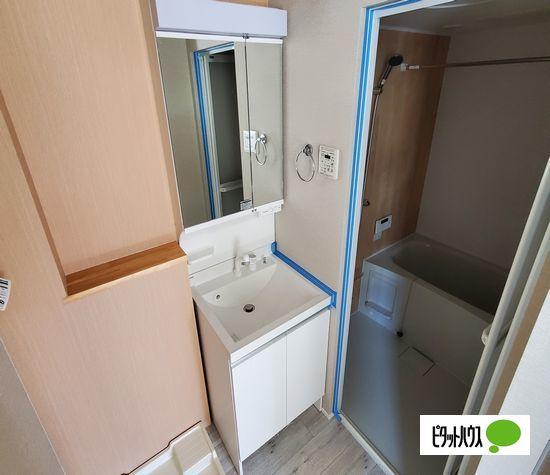 明石市樽屋町アパート 洗面