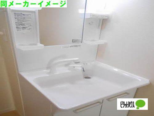 三木市大村アパート 洗面