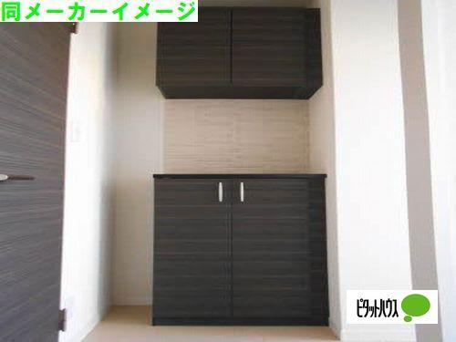 三木市大村アパート 玄関