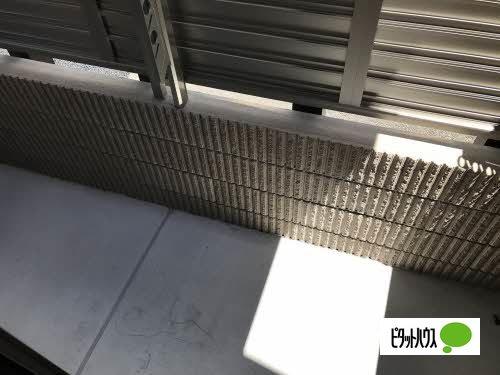 明石市西新町マンション 庭
