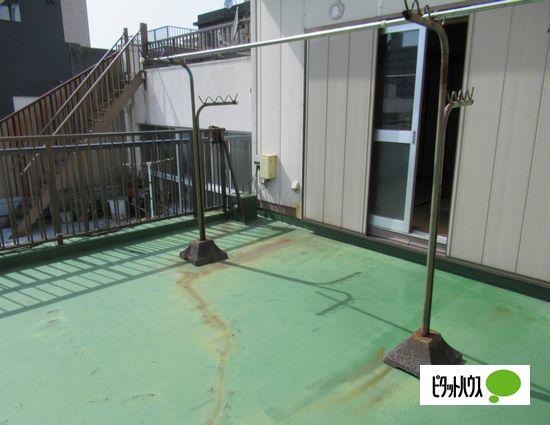 明石市大明石町アパート バルコニー