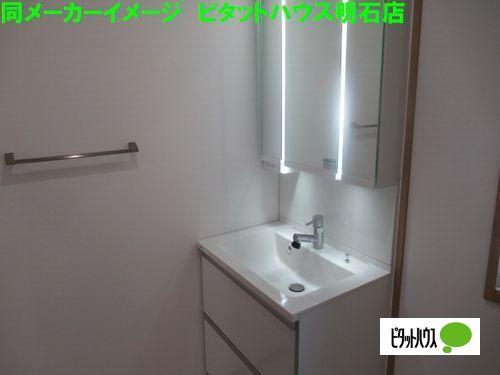 明石市東人丸町アパート 洗面