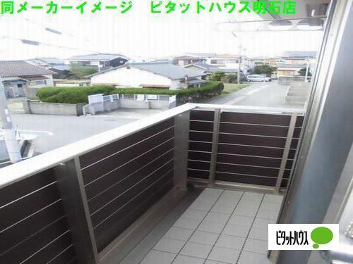 明石市松が丘一戸建 バルコニー