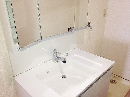 明石市硯町マンション 洗面