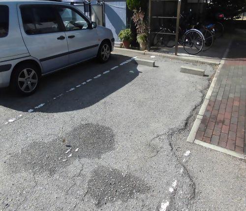 神戸市西区北別府アパート 駐車場