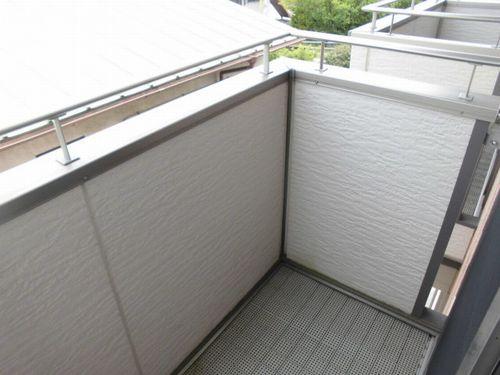 明石市沢野アパート バルコニー