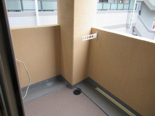 明石市大久保町駅前マンション バルコニー